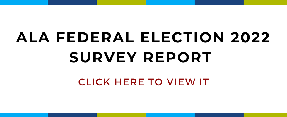 01 - HOME - ALA Federal Election 2022 Survey Report